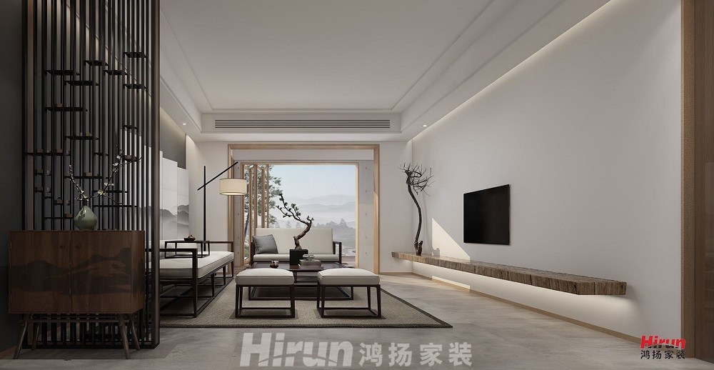 五礦萬境水岸200㎡復合寫意大平層 裝修案例效果圖-5132393386415722
